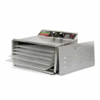 (image for) D-5 Food Dehydrator with Stainless Steel Shelves