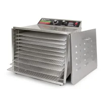 (image for) D-10 Food Dehydrator with Stainless Steel Shelves