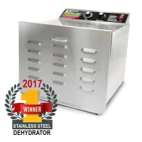 (image for) D-10 Food Dehydrator with Stainless Steel Shelves