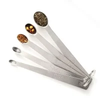 (image for) Measuring Spoons Stainless Steel Set of 5