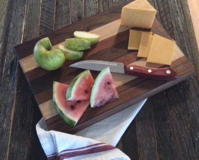 (image for) Triple Wood Cutting Board