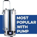 (image for) BrewZilla All Grain Brewing with Pump - 35L/9.25G (110V)