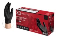 (image for) Industrial Black Nitrile Gloves - 3ml