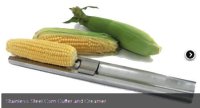 (image for) Corn Cutter Stainless Steel Set of Two