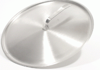 (image for) Stainless Steel Milking Pail Lid - 16 Qt Case of 6