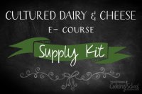 (image for) Cultured Dairy and Cheese Making e-Course Kit