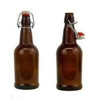(image for) EZ Cap Grolsch Bottles - 16 oz Amber - 4 bottles