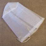 (image for) Fine Mesh Drawstring Bag -19 x 14 - Flat Bottom