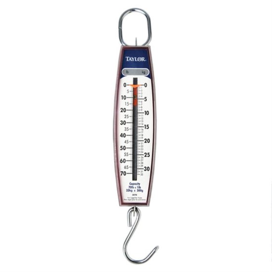 (image for) 70 Lb. (32 Kg) Capacity Hanging Scale