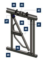 (image for) 28" OP head lock gate for 1 cow