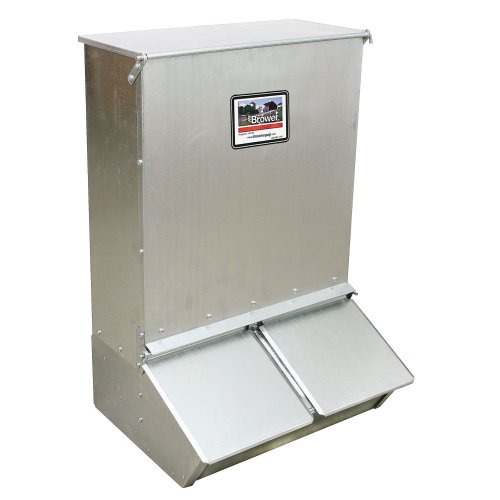 (image for) Hog Feeder, Double Door 75lb Capacity