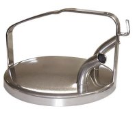 (image for) SS Fresh Cow Lid w/Gasket w/Locking Handle