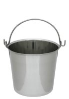(image for) Stainless Steel Pail Heavy Duty - 6 quart