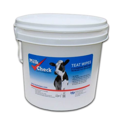 (image for) Milk Check Teat Wipes - Pail