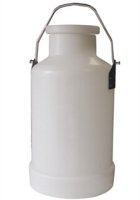 (image for) 80 lb Poly Bucket with Storage Lid & Locking SS Handle