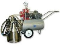 (image for) Portable Milking Machine Complete Set Up for Two Animals