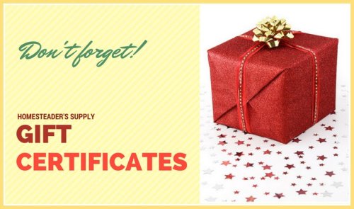 (image for) Gift Certificates (see instructions below)