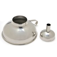 (image for) Stainless Steel Funnel with Removable Spout