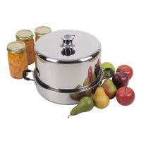 (image for) KITCHEN CROP Stainless Steel Steam Canner - NEW