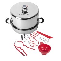 (image for) Stainless Steel Steam Canner Kit with Canning Tools