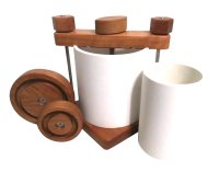 (image for) The Ultimate Cheese Press in Cherry Wood