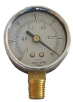 (image for) Small vacuum gauge, 2"