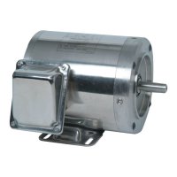 (image for) 3HP, 3 Phase SS Washguard Motor, 145TC Frame, w/ 7/8" Shaft