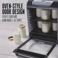 (image for) 10 Tray Digital Food Dehydrator with Oven-style Door
