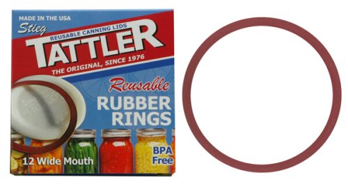 (image for) Rubber Seals for Tattler Wide Mouth Lids