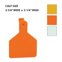 (image for) Z-Tags Eartags- Blank 100 tags Calf