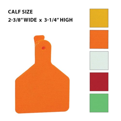 (image for) Z-Tag Calf Eartag, 25 tags, Blank