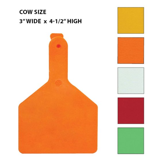 (image for) Z-Tag Cow Eartag, 25 tags, Blank