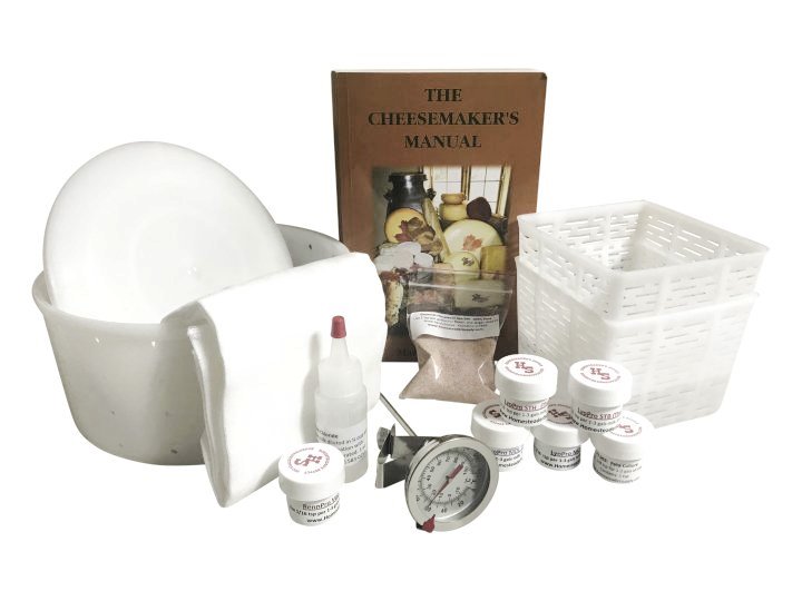 Starters Cheesemaking Kit cheese making kit [CMK06] - $144.99 :  Homesteader's Supply